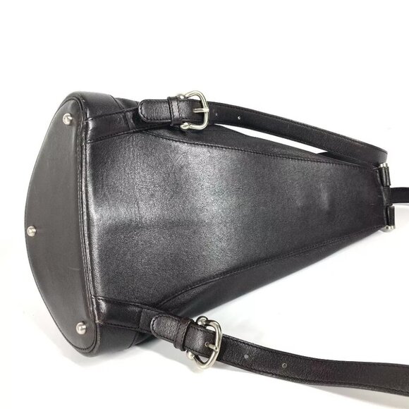 LOEWE Anagram logo Anton Bags Shoulder Bags Backpack Leather Brown main image 8